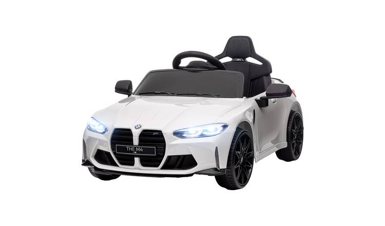 AIYAPLAY BMW M4 12V 3 to 5 Years Remote Control Electric Ride on Car – White