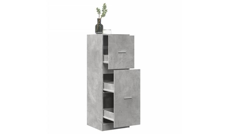 Walplus Engineered Wood Cabinet - Granite Grey - 40 x 41 x 118 cm