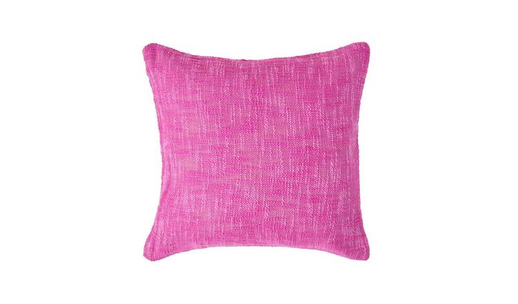 Homescapes Pink Nirvana Cotton Cushion Cover - 60 x 60 cm