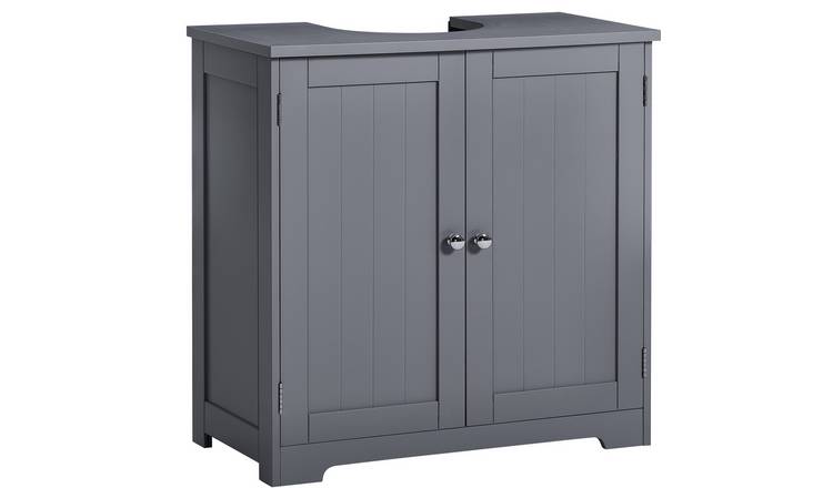 Bath Vida Priano 2 Door Under Sink Cabinet - Grey