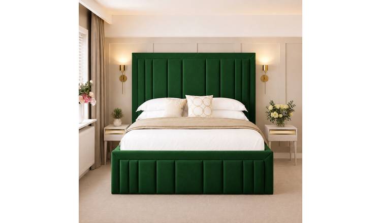 Bed Choices Emperor Single Bed Frame 54" Headboard - Green