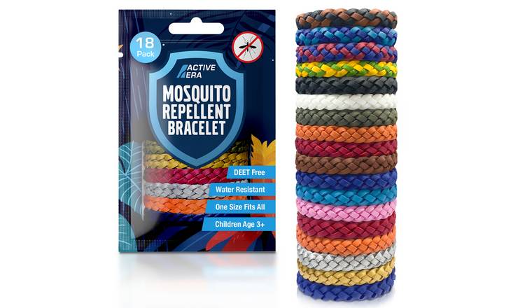Active Era Mosquito Repellent Bands 18 Pack - Multi-colour