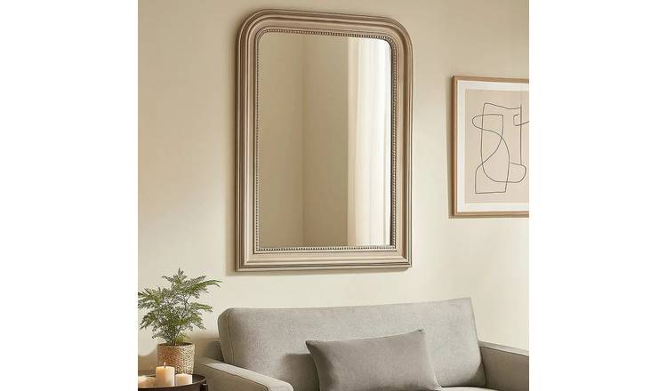 Orsina Gaia Frame Wall Mirror – Silver