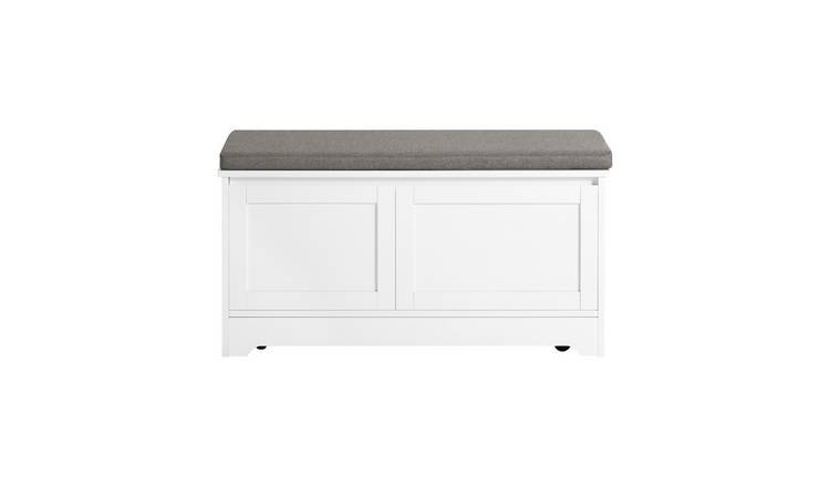 SoBuy 3 Built-in Bowl 2 Door Shoe Bench Cat House for Hallway
