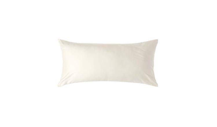 Homescapes Egyptian Cotton Sateen Pillowcase - 40 x 80 cm - Cream