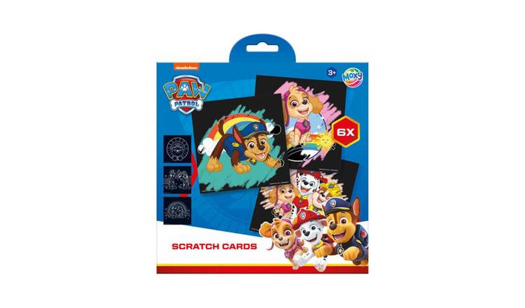 Totum Paw Patrol Scratch Cards Craft Set - Age 3+
