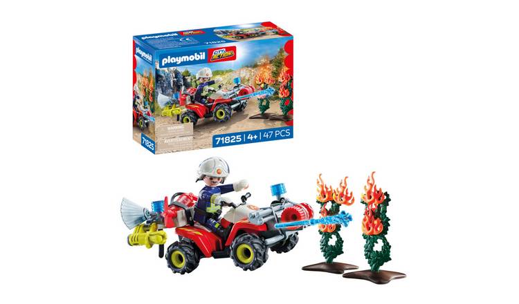 PLAYMOBIL Action Heroes Fire Rescue Quad with Water Cannon