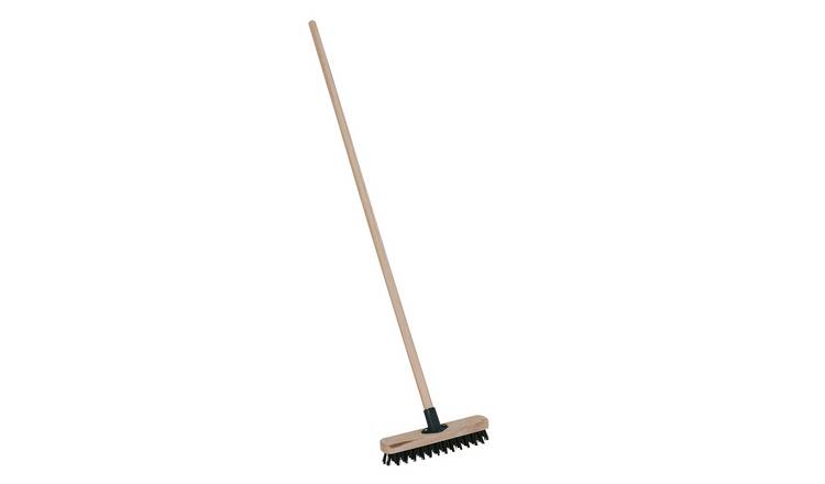 Charles Bentley 11" Stiff Castle Fill Deck Broom - Beige
