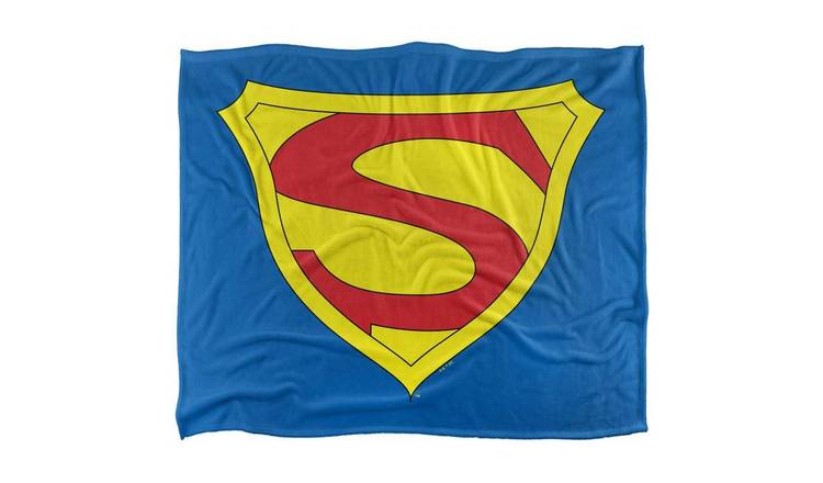 Superman 1941 Shield Soft Touch Blanket - 147cm x 91cm