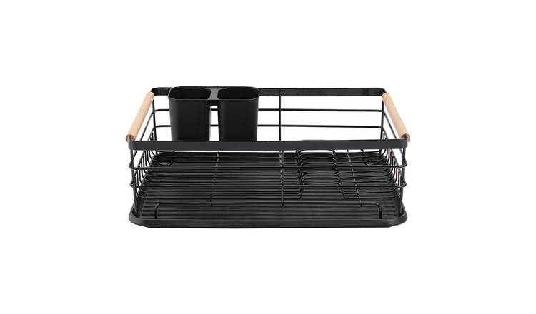 Living and Home Dish Rack - Black