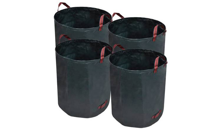 Walplus Set of 4 Waste Bag - Dark Green - 67 x 76 cm