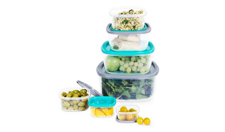 LIVIVO 7 Piece Square Food Storage Container Set