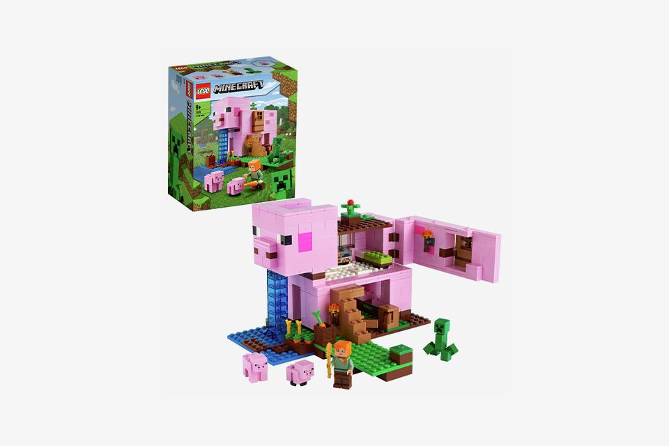 Buy LEGO Minecraft The Pig House Toy & Animal Figures Set 21170 | LEGO | Argos Buy LEGO Minecraft The Pig House Toy & Animal Figures Set 21170 | LEGO | Argos