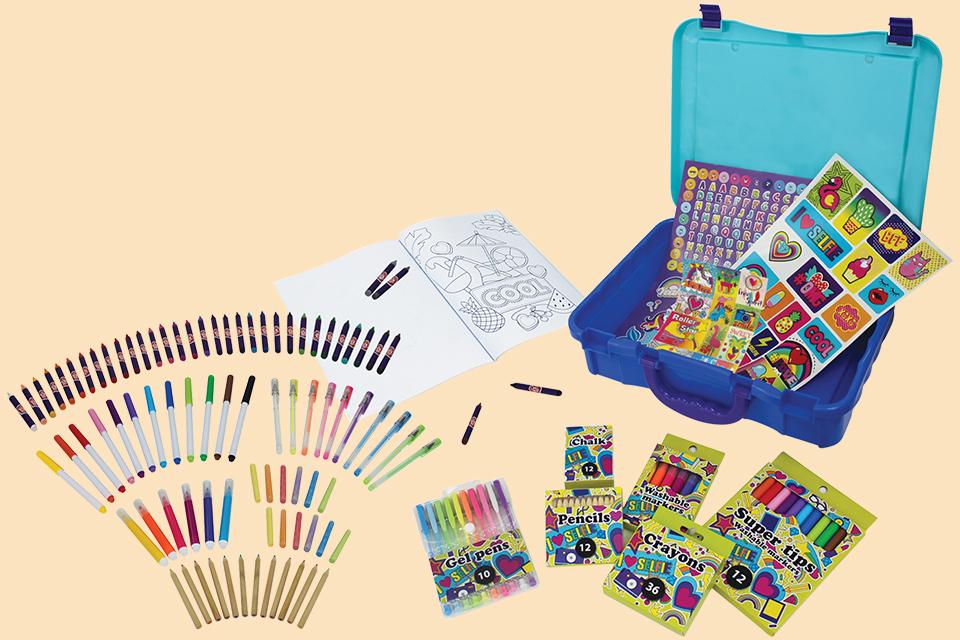 Save up to 1/2 price on selected arts & crafts.