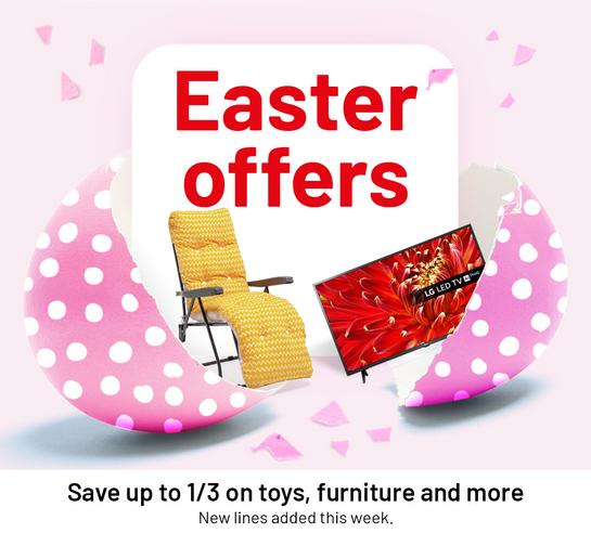 Save up to 1/3 on toys, furniture and more. New lines added this week.