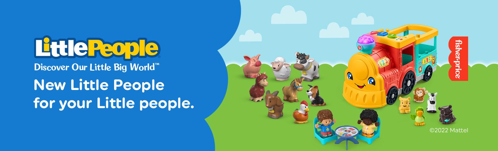 Little People. Discover Our Little Big World™. New Little People for your Little people.