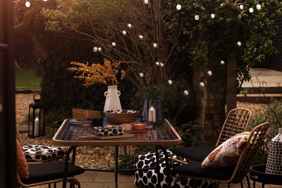 Patio ideas for small gardens Argos
