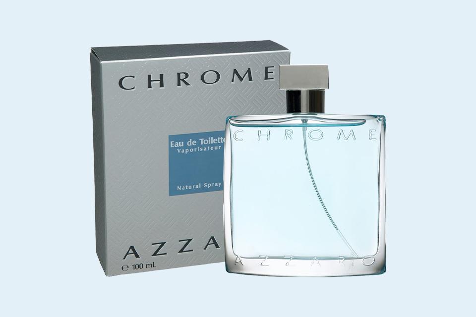 A bottle of 100ml Azzaro Chrome Eau de Toilette.