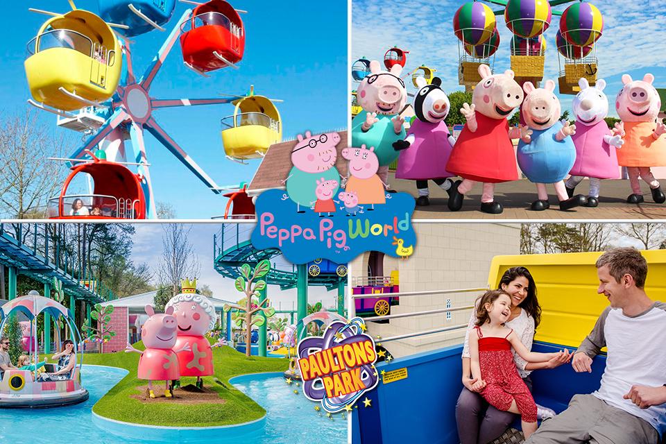 WIN a Family Day Tickets to Peppa Pig World.