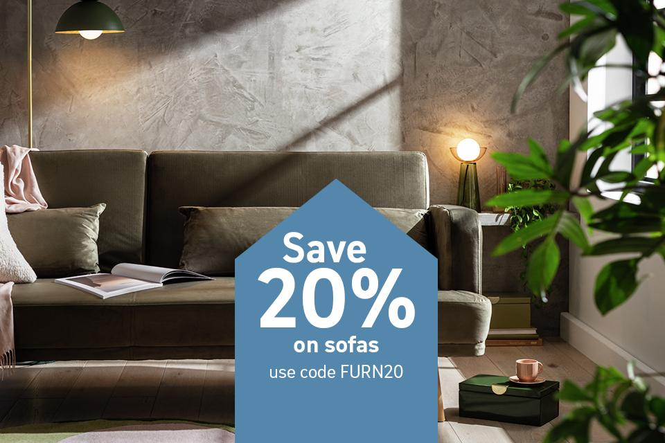 Save 20% on sofabeds using code FURN20.