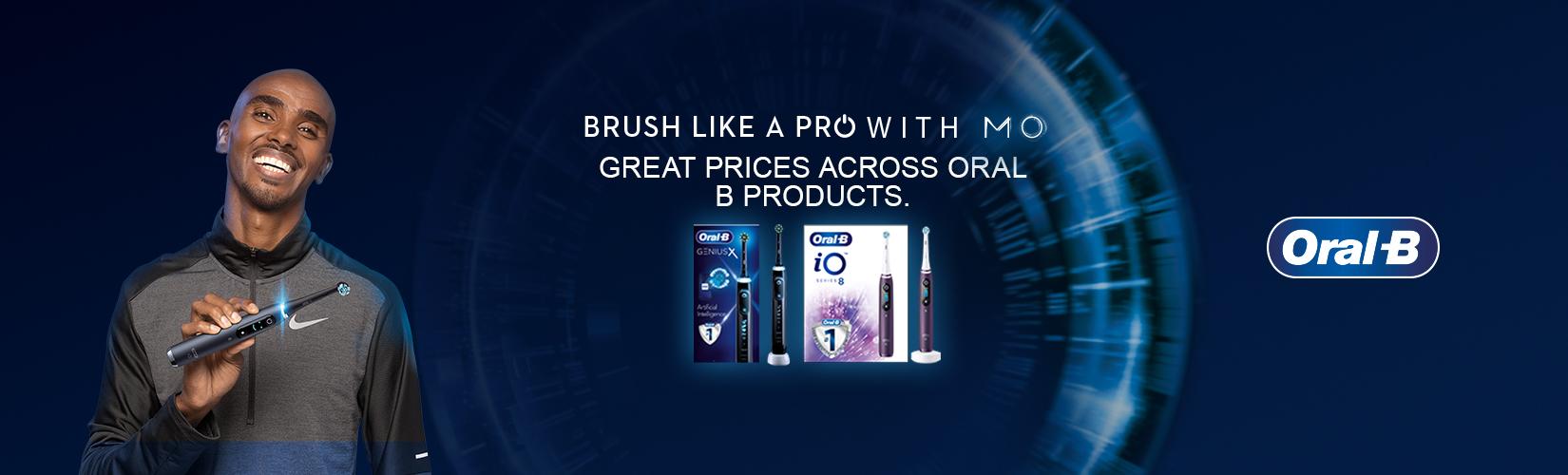 Brush like a pro with MO. Great prices across Oral B products.