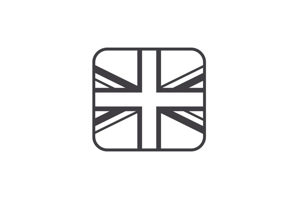 Graphic of the Union Jack.
