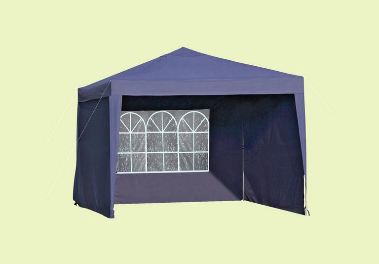 Gazebos, marquees and awnings.