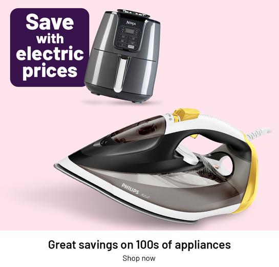 Save with electric prices. Great savings on 100s of appliances. Shop now.