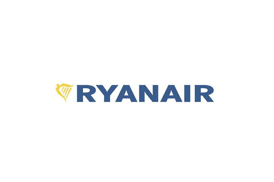 Ryanair logo.