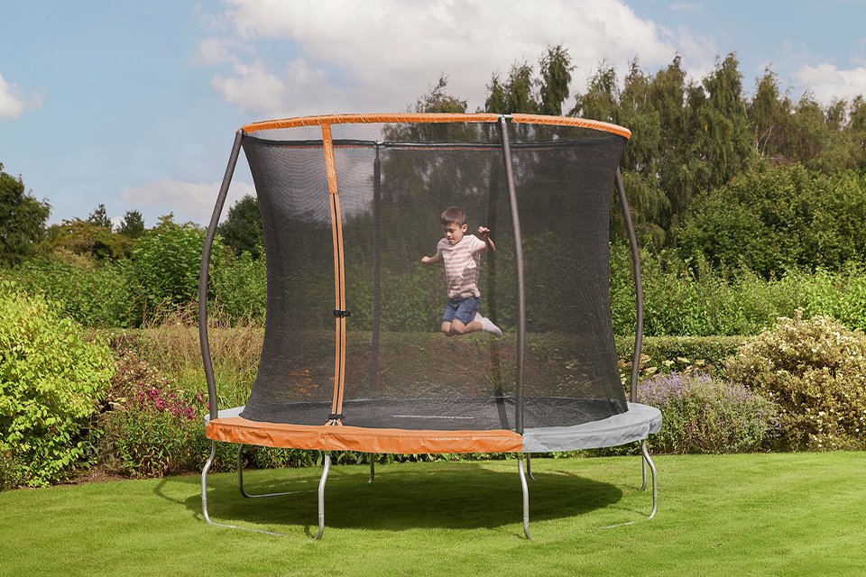 Shop trampolines and accessories. Jump higher than ever before!
