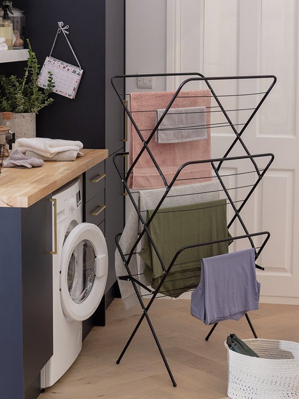 Indoor heated clothes online airer