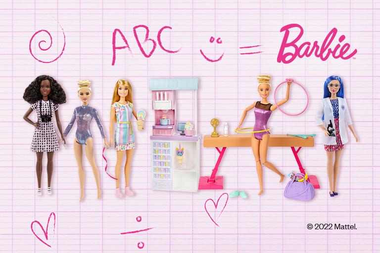 Be who you want to be and save 25% on selected Career Barbie dolls.