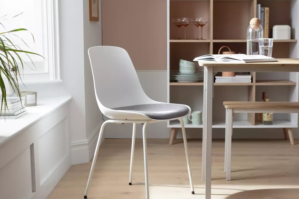 Habitat Eva pair of dining chairs.