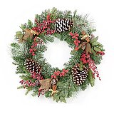 Wreaths and garlands.