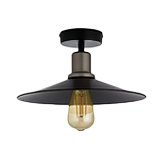 Flush to ceiling lights.