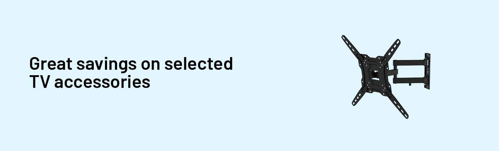 30 TV wall brackets Argos