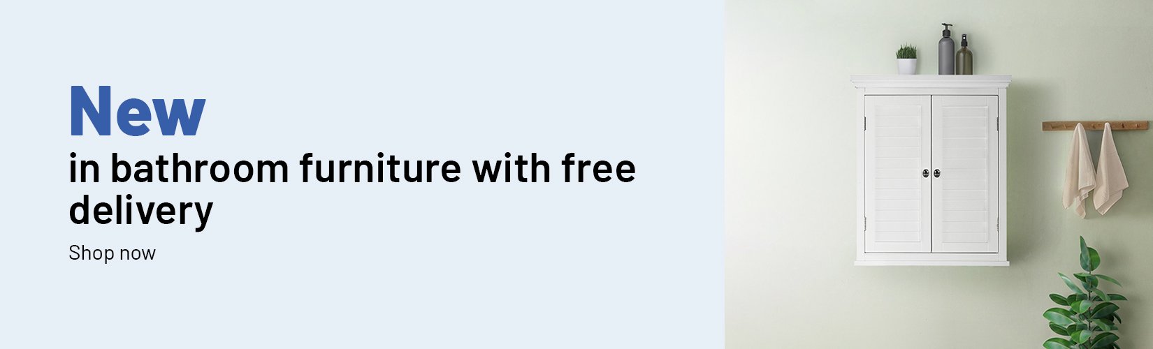 Freestanding bathroom Argos