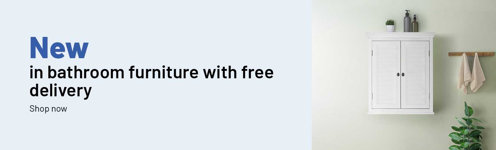 Tall boys Freestanding bathroom cabinets Argos