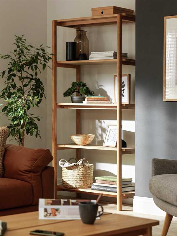 Need some extra storage? Shop bookcases & shelving.