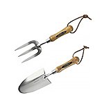 Garden forks, spades and sets.