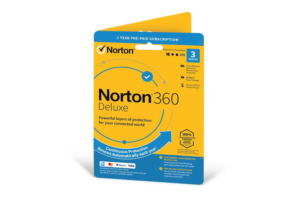Norton 360 Deluxe 5 Devices 2024 with LifeLock Select (1 Adult), All-in-one  protection for your devices, privacy, and identity, 1 Year with Auto  Renewal, Download 