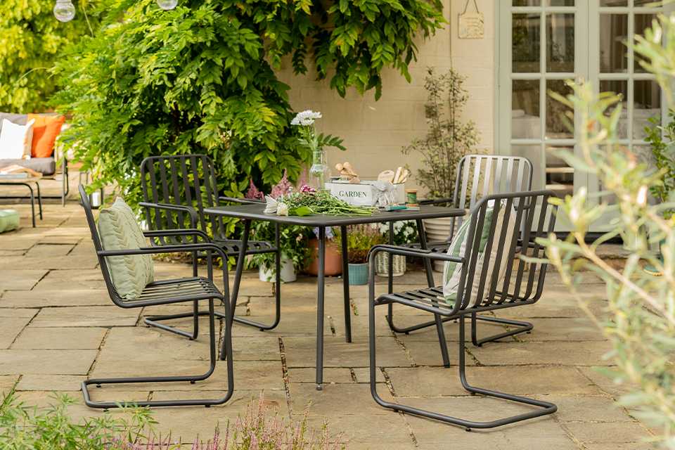 Argos table and best sale chairs for outside