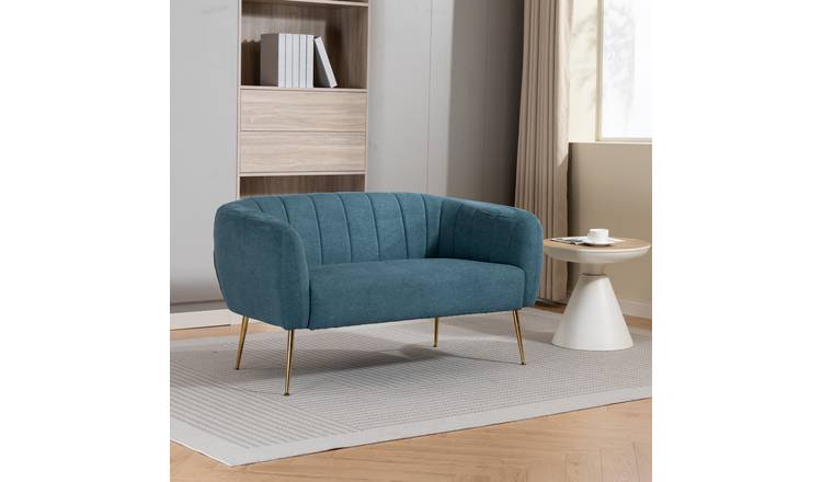 Artemis Home Stanton 2 Seat Sofa - Teal