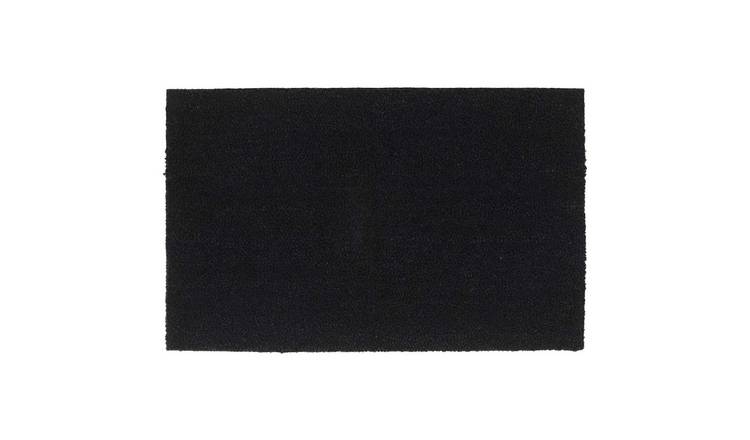 Walplus Coir Door Mat - Black - 50 x 80 cm