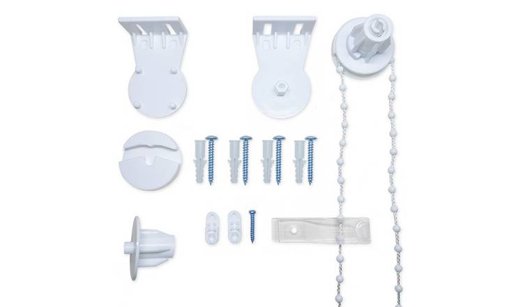 Furnished 25mm Plastic Roller Blind Fitting Set