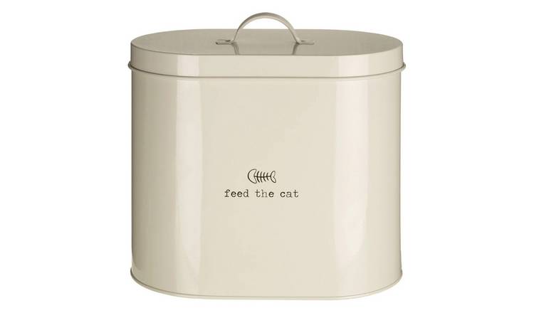 Orsina Adore Pets Cat Food Storage Bin with Scoop 6.5 Litre – Cream