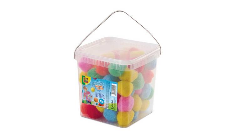 SES Creative Splash Balls 70 Piece Outdoor Water Toy