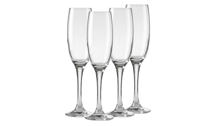 Argon Tableware Classic Champagne Flutes - 220ml - Pack of 24