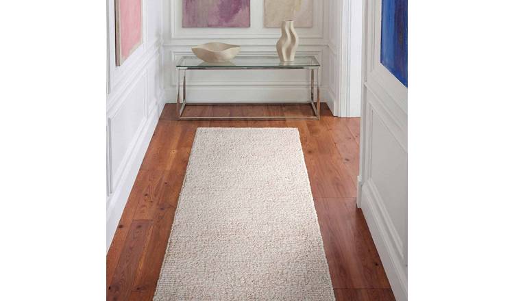 Ted Baker Cream Portobello Plain Runner Rug - 80 x 300cm