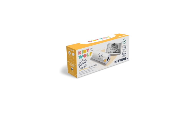 KIDYWOLF KIDYROLL Paper Refill Sticky Rolls